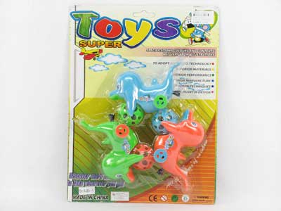 Pull Line Dolphin W/Bell(3in1) toys