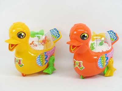 Pull Line Duck W/Snowflake(2C) toys