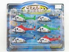 Pull Line Helicopter(6in1) toys