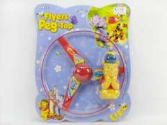 Pull Line Flying Disk W/M_L toys