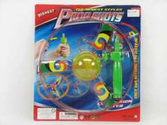 Pull Line Flying Disk W/L(2C) toys