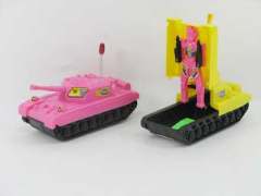 Pull Line Transforms Tank toys