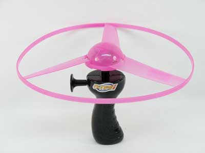 Pull Line Flying Saucer W/L_Infrared toys