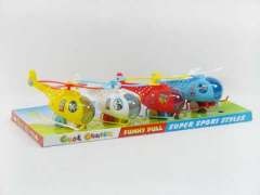 Pull Line Airplane(4in1) toys