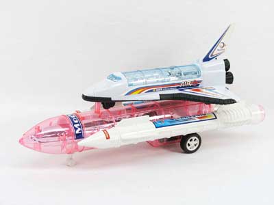 Pull Line Spaceflight Rocket toys