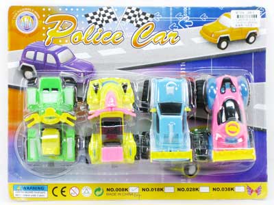 Pull Line Car(4in1) toys