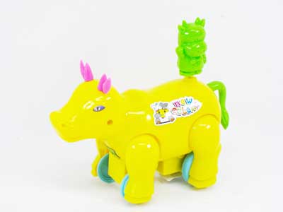 Pull Line Cow  W/Action(3C) toys