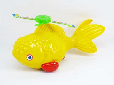 Pull Line Goldfish Plane toys