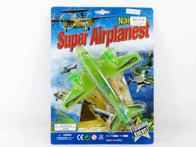 Pull Line Airplane W/L(3C) toys