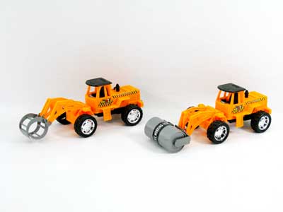 Pull Line Construction Truck(4S) toys