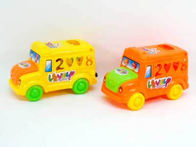 Pull Line Car W/Bell(3C) toys