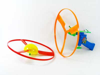 Pull Line Flying Saucer W/L & Plane(2S2C) toys