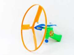 Pull Line Flying Saucer & Plane(2S2C)