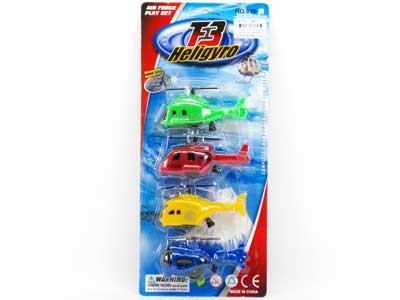 Pull Line Airplane(4in1) toys