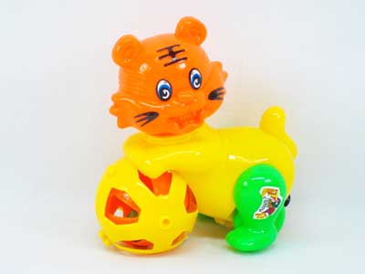 Pull Line Tiger W/Bell(3C) toys