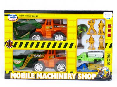 Pull Line Constrution Car(2in1) toys