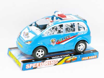 Pull Line Police Car(3C) toys