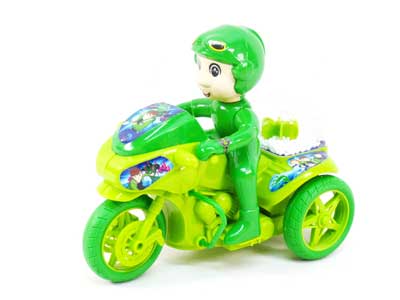 Pull Lline Motorcycle W/Snowflake toys