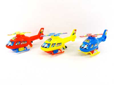 Pull Line Helicopter(3C ) toys