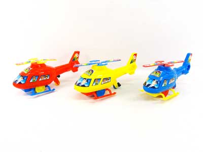 Pull Line Helicopter(3C ) toys