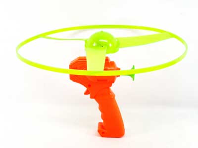 Pull Line Flying Saucer W/L_Infraed toys
