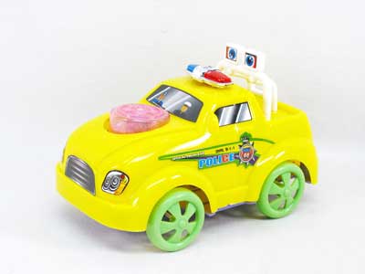 Pull Line Police Car W/L(3C) toys