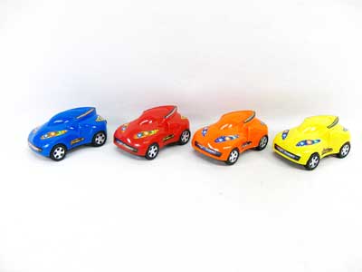 Pull Line Cartoon Car(4C) toys