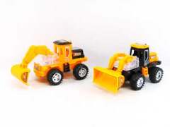 Pull Line Construction Truck W/L(2in1) toys