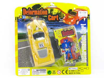 Pull Line Transforms Car toys