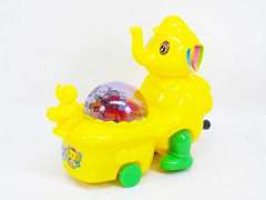 Pull Linel Elephant W/L(3C) toys