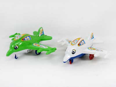 Pull Line Airplane W/Bell(4C) toys