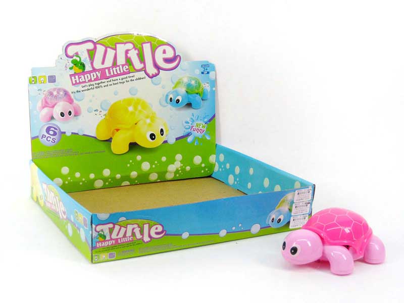 Pull Line Tortise W/L(6in1) toys