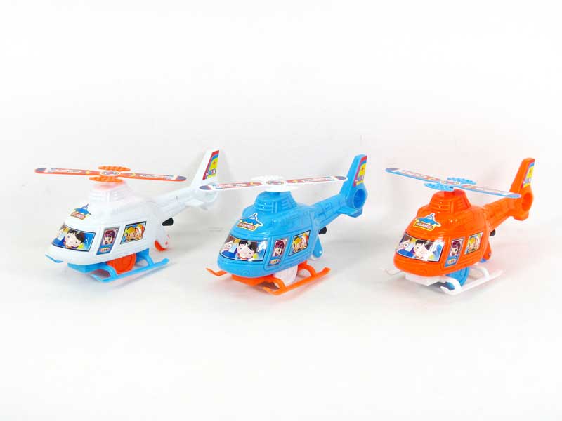 Pull Line Helicopter(3C) toys