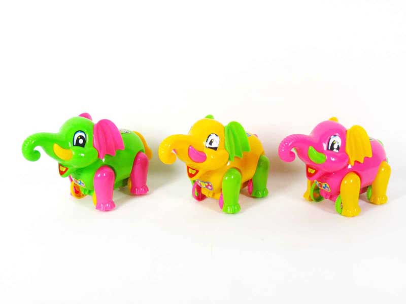 Pull Line Elephant W/Bell(3C) toys