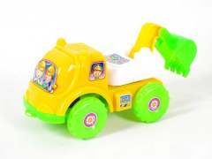 Pull Line Construction Truck W/Bell toys