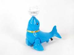 Pull Line Sea Lion W/L(3C) toys