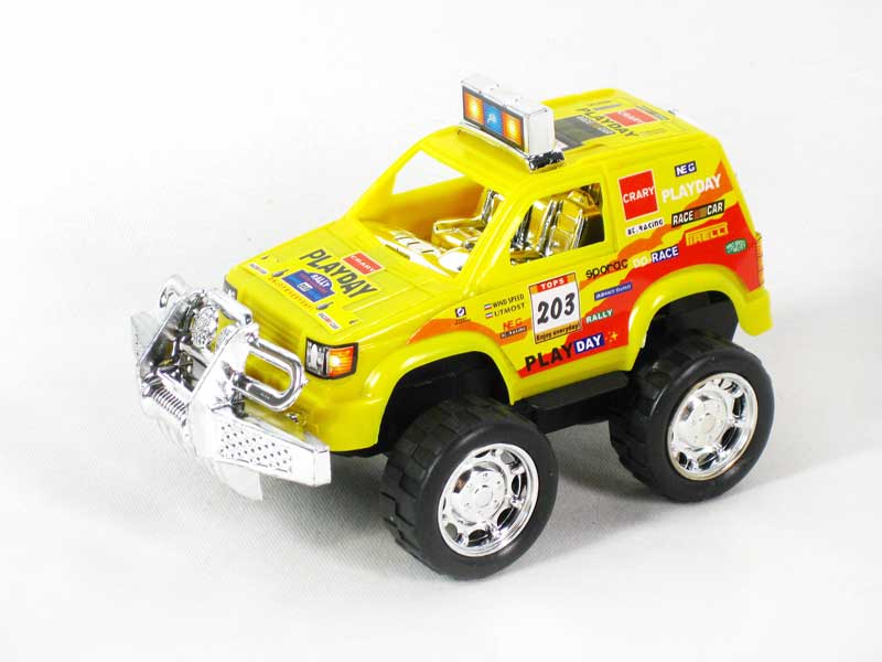 Pull Line Cross-country Car(4C) toys