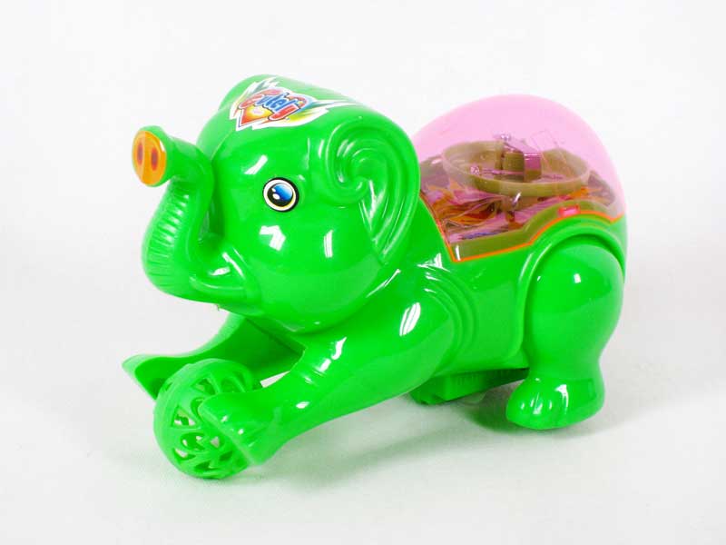 Pull Line Elephant W/L(3C) toys