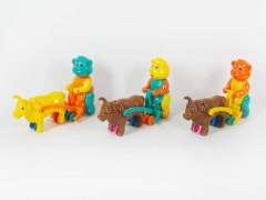 Pull Line Oxcart(3C) toys