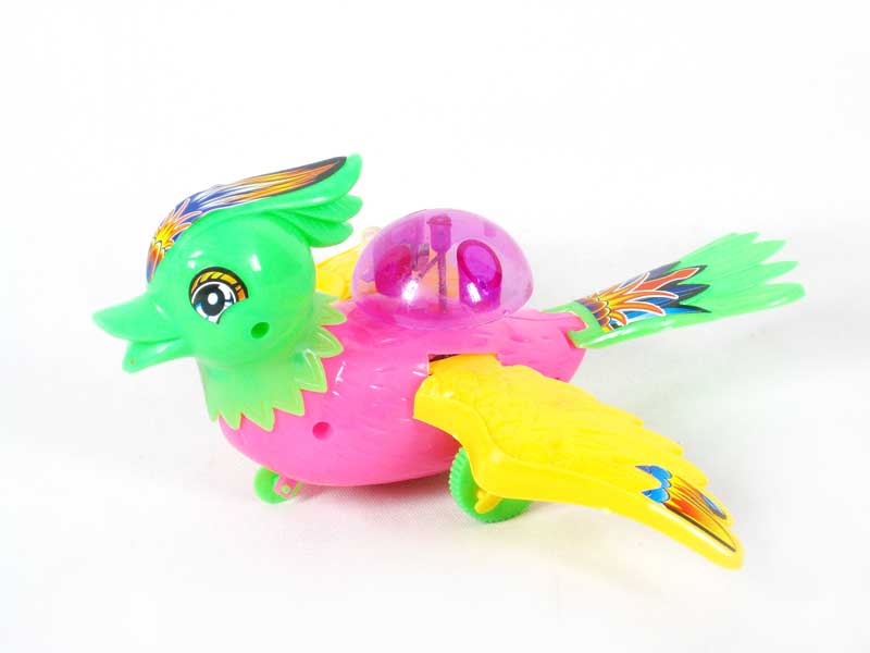 Pull Back Bird W/L(3C) toys