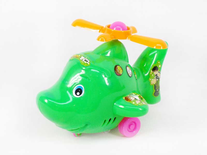 Pull Line Fish W/Bell(3C) toys