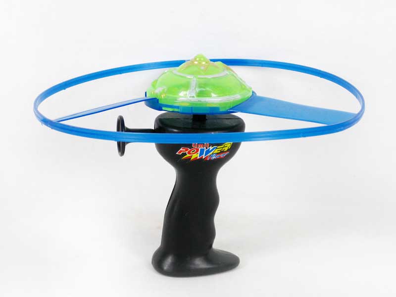 Pull Line Flying Saucer W/L toys