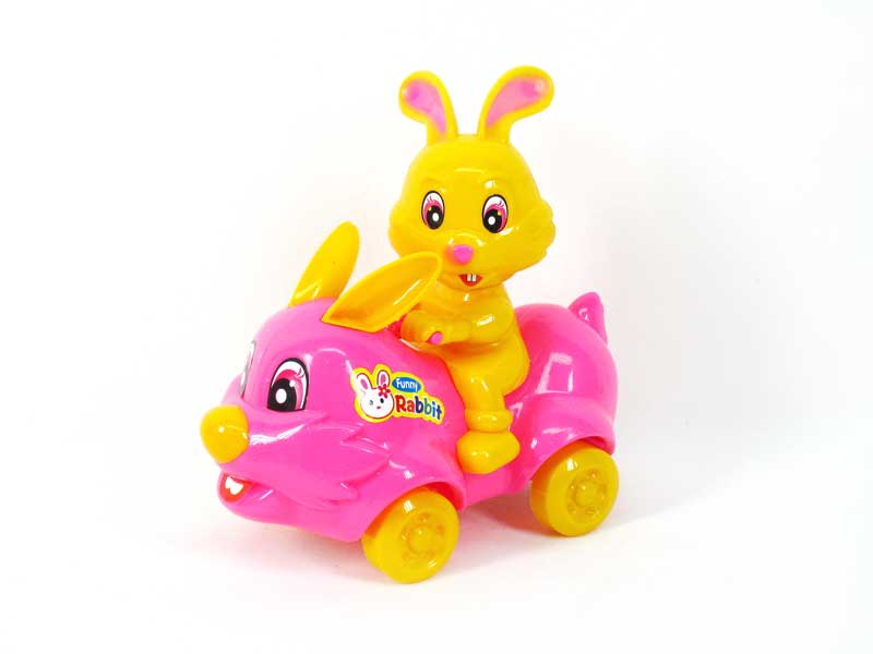 Pull Line Rabbit W/Bell toys