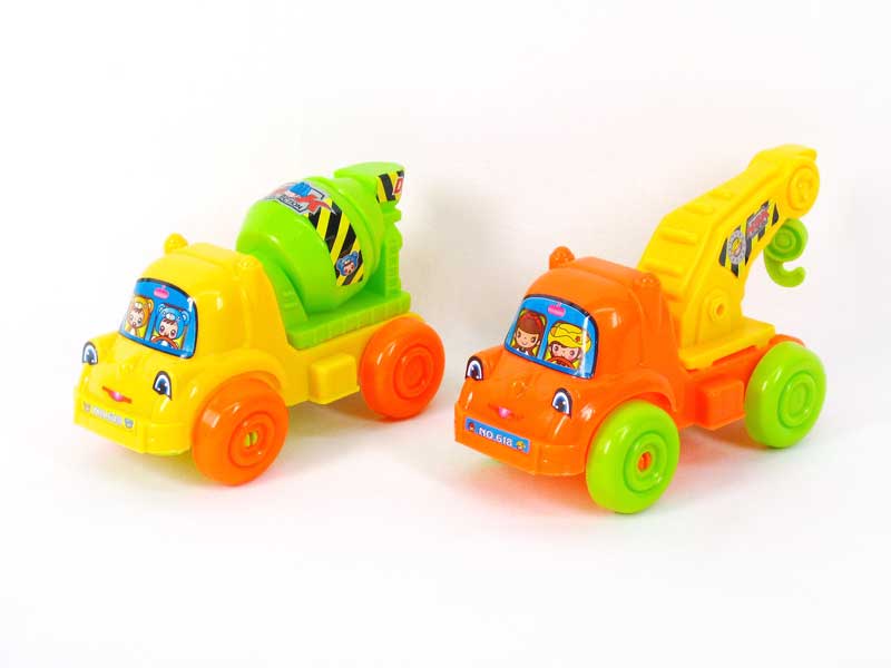 Pull Line Construction Truck(2S) toys