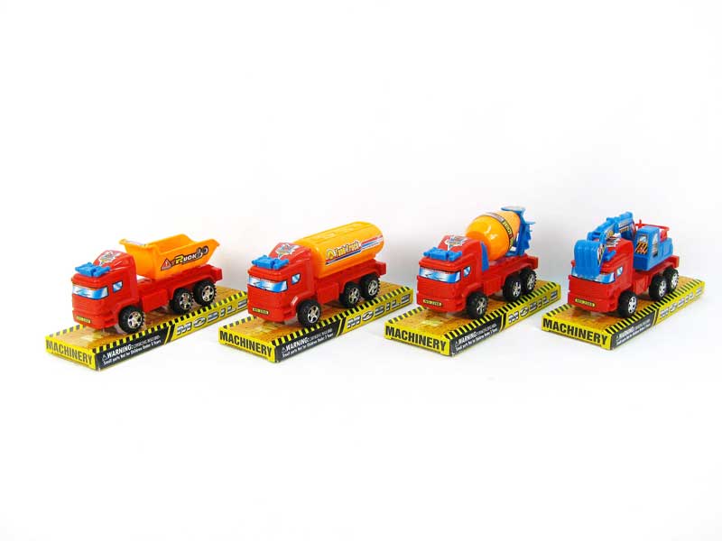 Pull Line Construction Truck(4S2C) toys