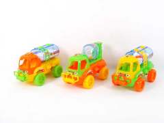 Pull Line Construction Truck(2S3C) toys