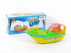 Pull Line Boat W/L toys