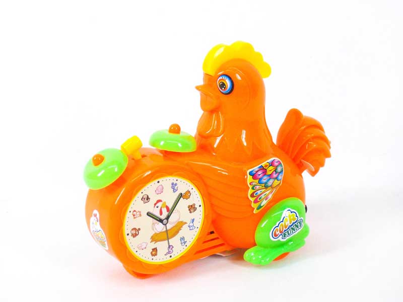 Pull Line Chicken W/Bell_L(3C) toys
