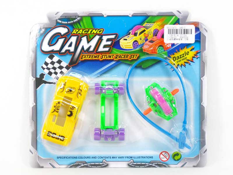 Pull Line Top Stunt Car(2C) toys