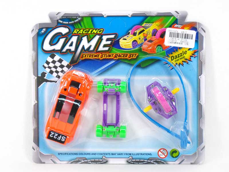 Pull Line Top Stunt Car(2C) toys